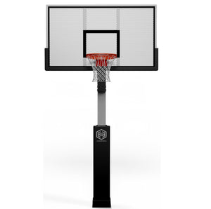 Dominator 72 Pro – Adjustable Basketball Hoop with Shatter-Proof Aluminum Backboard